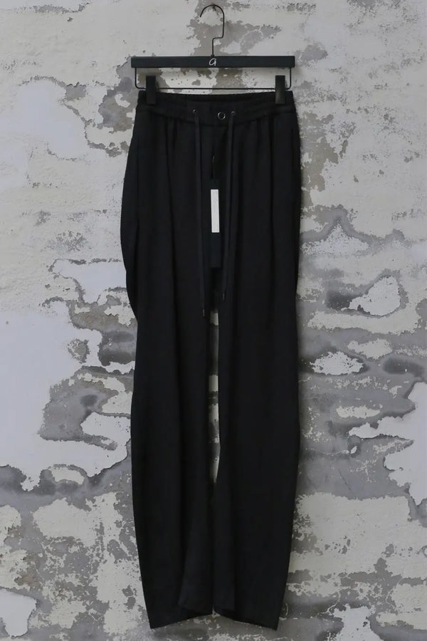 DEVOA trousers 23AW PTI-DSNK black